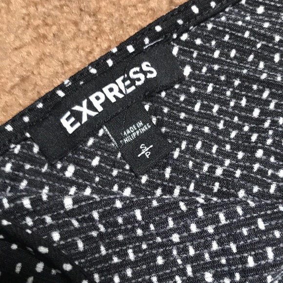 Express Polka Dot Blouse - Picture 3 of 3